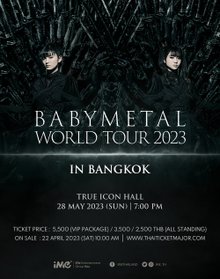 BABYMETAL WORLD TOUR 2023 IN BANGKOK