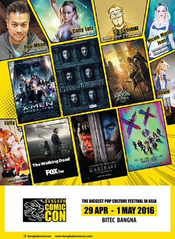 Bangkok Comic Con 2016