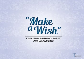 Kim Kibum Birthday Party in Thailand 2016