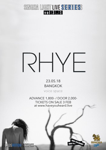 SINGHA LIGHT LIVE SERIES VOL 3.1 - RHYE