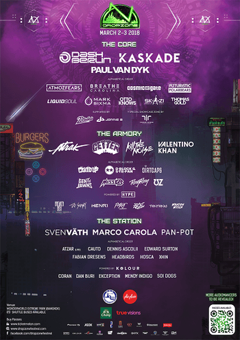 Dropzone Festival Bangkok 2018