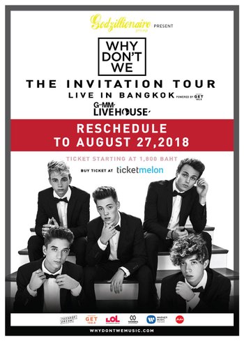 Why Don't We - The Invitation Tour - Live in Bangkok 2018