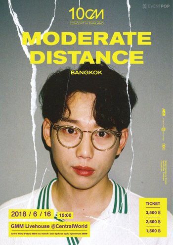 10CM Special Concert  'Moderate Distance in Bangkok’