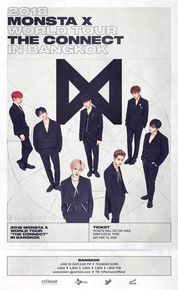 2018 MONSTA X WORLD TOUR “THE CONNECT” in BANGKOK