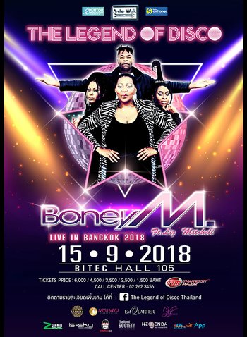 Boney M. Live in Bangkok 2018