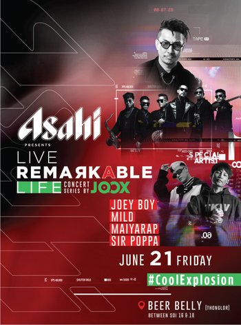 ASAHI Presents "Live Remarkable Life" Concert Series by JOOX