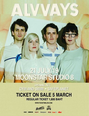 Alvvays Live in Bangkok 2019