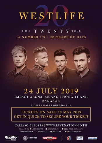 Westlife The Twenty Tour