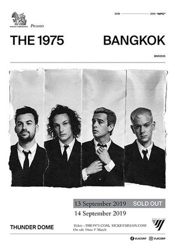 SINGHA CORPORATION PRESENTS THE 1975 LIVE IN BANGKOK
