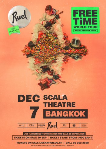 Ruel: Free Time World Tour Live in Bangkok