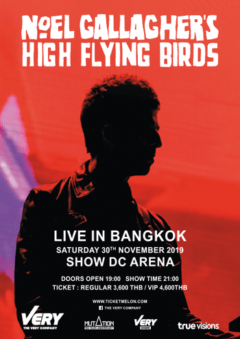 Noel Gallagher’s High Flying Birds Live In Bangkok 2019