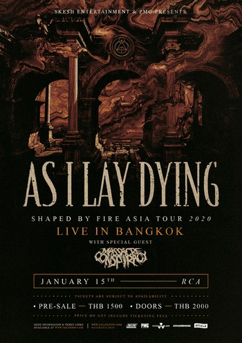 As I Lay Dying Live in Bangkok