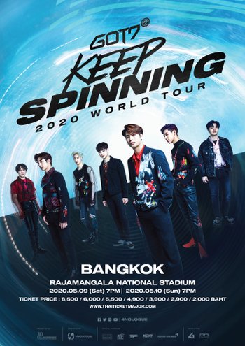 GOT7 2020 WORLD TOUR ‘KEEP SPINNING’ IN BANGKOK