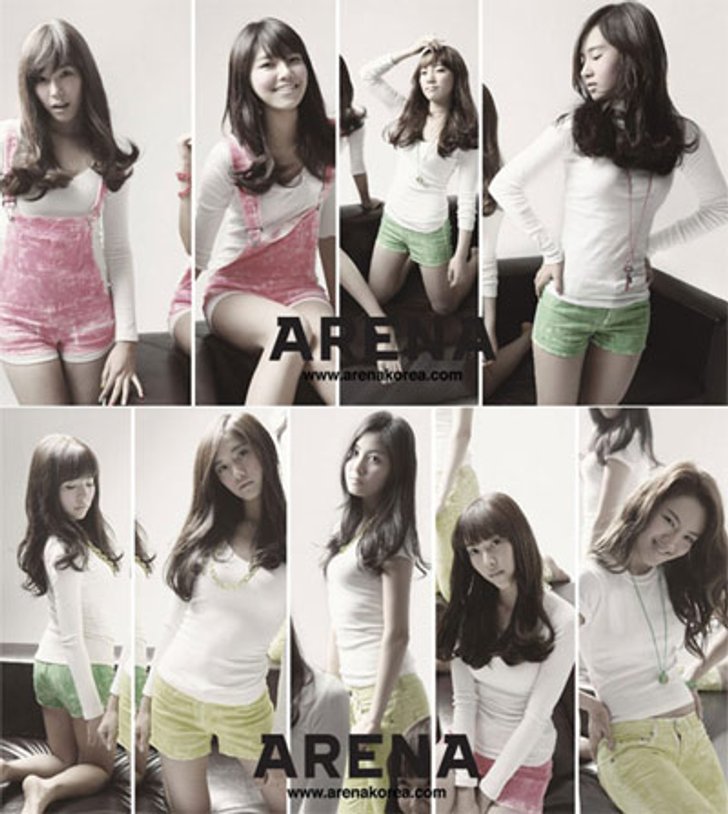โซนยอชิแด (So Nyeo Shi Dae) เผยอัลบั้มภาพสุดงดงามใน ARENA KOREA