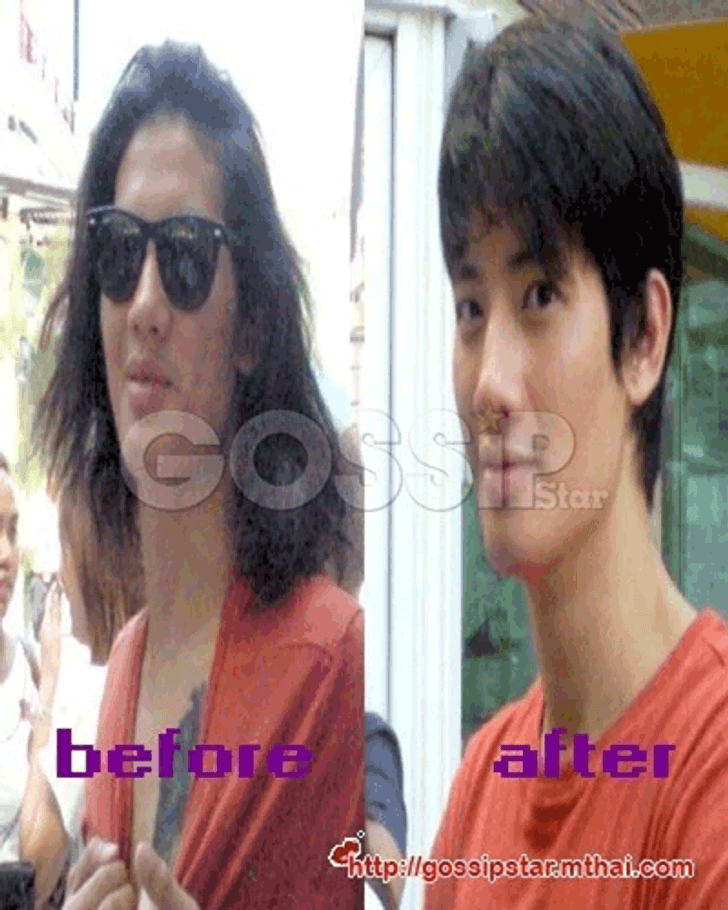 เป้ นิวลุคส์!! หั่นผมสลัดมาดเซอร์เป็นหน้าใสสไตล์เกาหลี