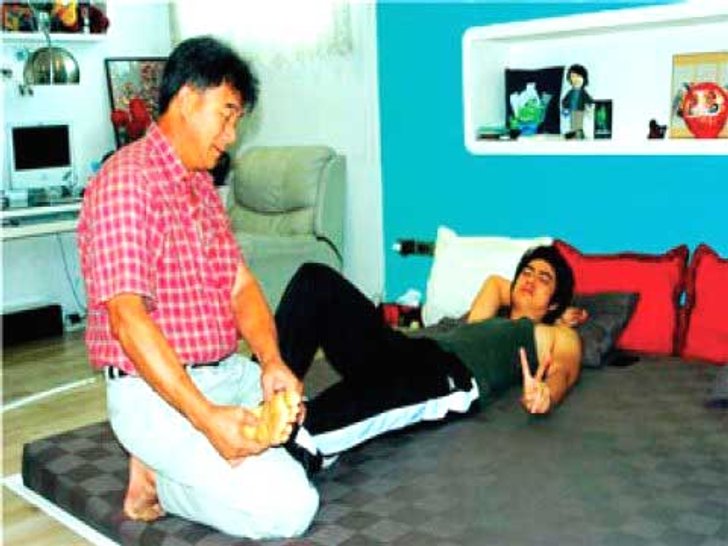 ฟิล์ม เดี้ยงประสบอุบัติขณะเดินทางไปเขาใหญ่