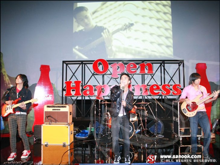 Open Happiness กระหึ่ม! แทททู คัลเลอร์ โชว์เจ๋ง แต่งเองร้องเอง!