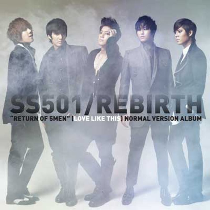 5 MEN Return SS501 "Rebirth"