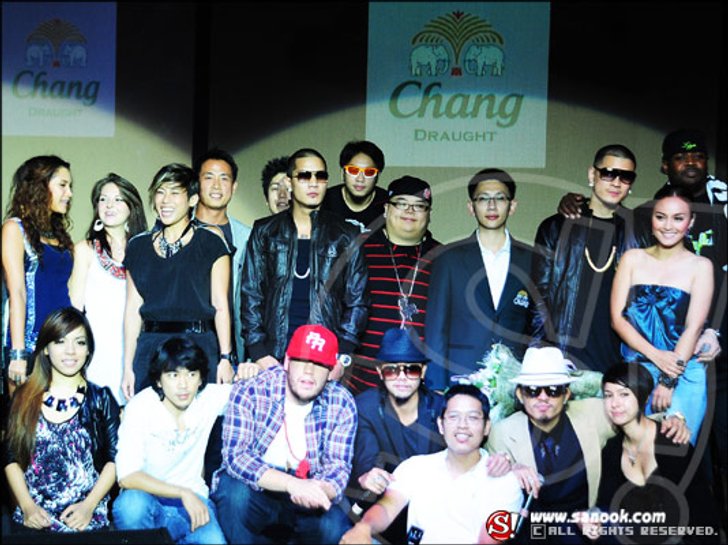 งานแถลงข่าวเปิดอัลบั้ม ฮิพฮอพตัวพ่อ วงไทยเทเนี่ยม!!