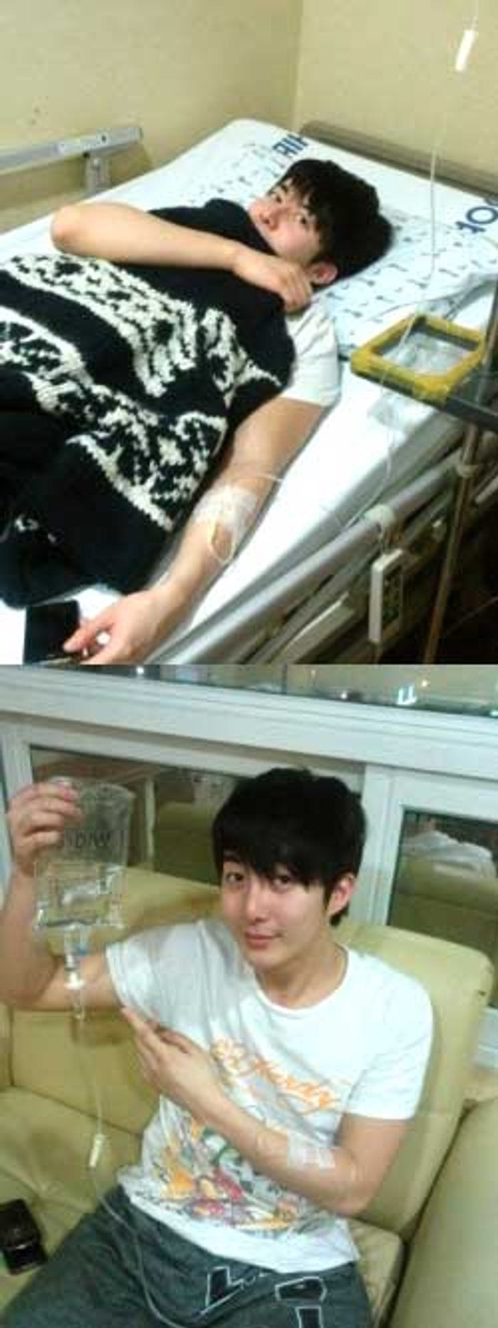 คิมฮยองจุน (Kim Hyun Joon) เผยภาพการฉีดยาวิตามิน เตรียมคัมแบ็คมีนาคมนี้