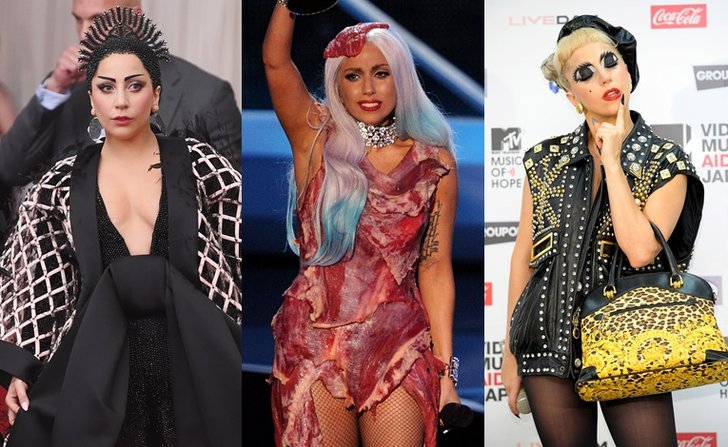 คิดถึง! Lady Gaga กับ 20 แฟชั่นหลุดโลกสุด strong!