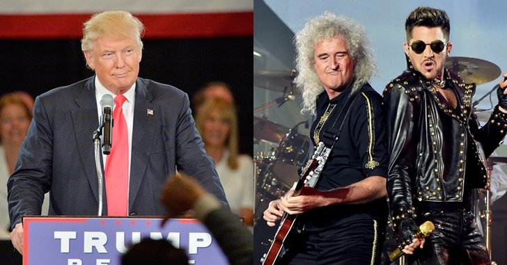 โดนัลด์ ทรัมป์ งานเข้า! หลังละเมิดลิขสิทธิ์เพลงวง Queen
