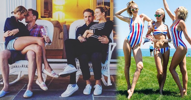 Taylor Swift โชว์สวีท Tom Hiddleston พร้อมเพื่อนเซเล็บฉลองวันชาติอเมริกา