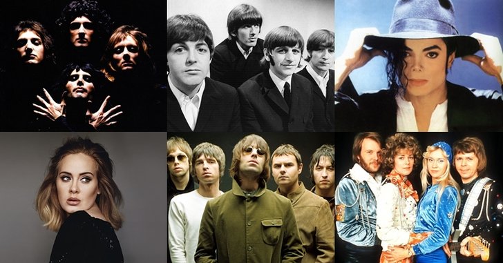 10 อัลบั้มยอดขายสูงสุดตลอดกาลใน UK