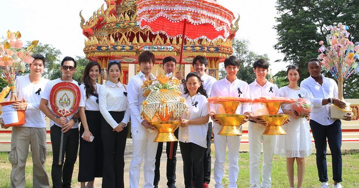 "พี่ฉอด” นำทีม เอ-ไทม์ และ GMM 25 ทอดกฐินถวายเป็นพระราชกุศล