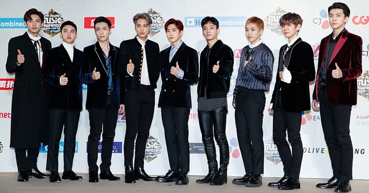 EXO, แทยอน, GOT7, TWICE นำทัพไอดอลเกาหลีรับรางวัล MAMA 2016