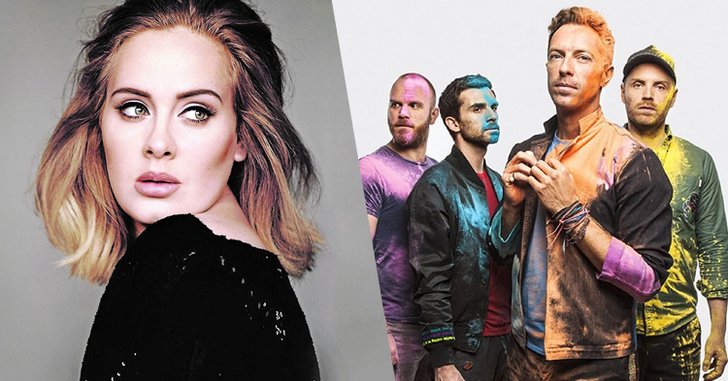 Adele, Coldplay, The 1975 คว้ารางวัล BBC Music Awards 2016