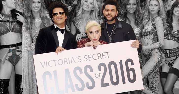 Lady Gaga, Bruno Mars, The Weeknd บนเวที Victoria’s Secret 2016