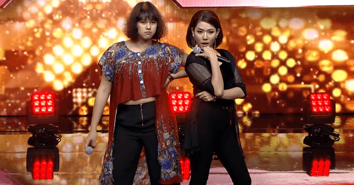 ชาวเน็ตฮือฮา! จ๊ะเอ๋ - ป๊อปปี้ X Factor โชว์ร้อง "ผู้สาวขาเลาะ" ยอดวิวทะลุล้าน!