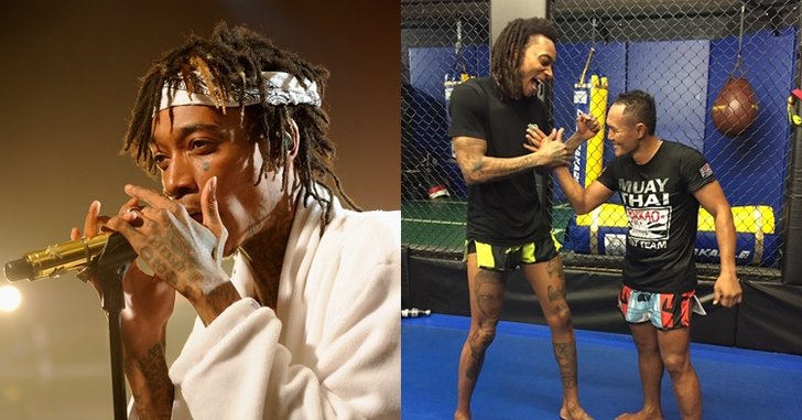 หน่วยก้านดี! Wiz Khalifa เชิญนักมวยไทยชื่อดังไปสอนแม่ไม้มวยไทยถึงสหรัฐฯ