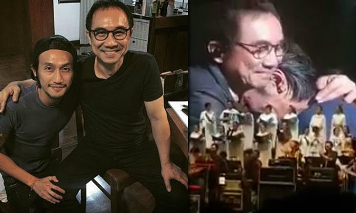 "ตูน" ปล่อยโฮกลางเวที ให้ครูเพลงคนแรกของชีวิต "เอก ธเนศ"