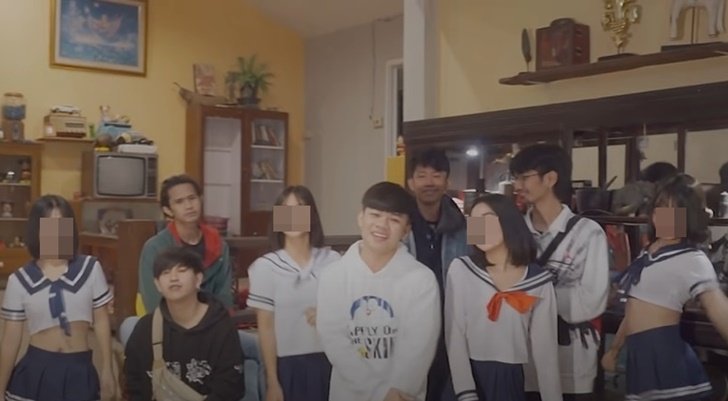 ภาพจากเอ็มวี สาวญี่ปุ่น (น้องฮักอ้ายบ่)