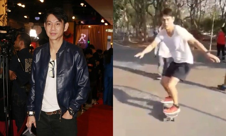 "ทัช ณ ตะกั่วทุ่ง" ทำแฟนๆ แห่ให้กำลังใจ หลังโชว์ลีลาสเก็ตบอร์ดในวัย 52
