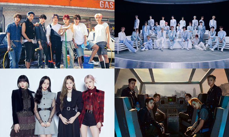 BTS, NCT, BLACKPINK, EXO ครองแชมป์ศิลปิน K-POP ที่ถูกเมนชั่น-รีทวีตมากที่สุดในโลก