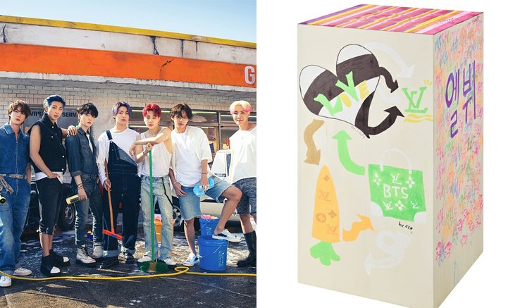BTS ร่วมออกแบบหีบใส่ของ Louis Vuitton ฉลองครบรอบ 200 ปีวันเกิดผู้ก่อตั้งแบรนด์