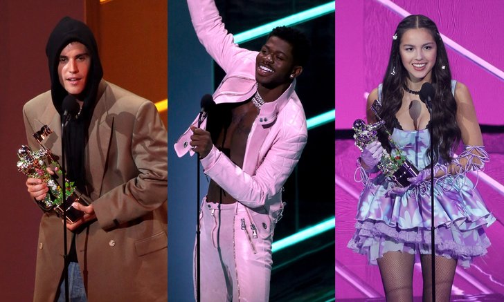 Justin Bieber, Lil Nas X, Olivia Rodrigo นำทีมศิลปินรับรางวัล 2021 VMAs
