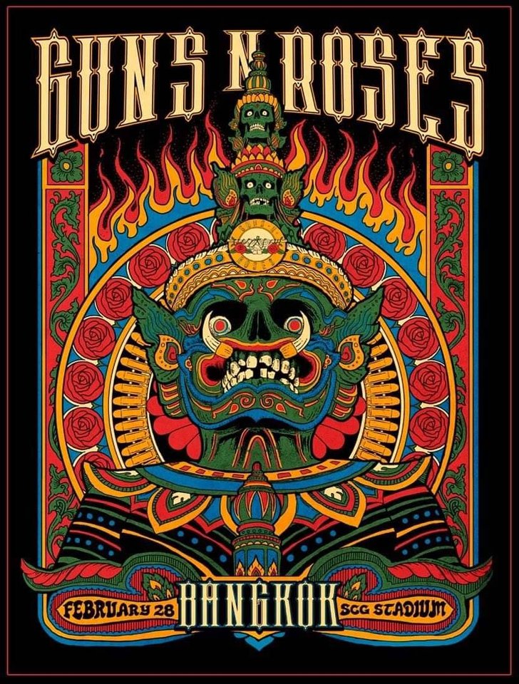 คอนเสิร์ต Guns N' Roses ครั้งเดียวไม่พอ โดย อนุสรณ์ สถิรรัตน์ Sanook
