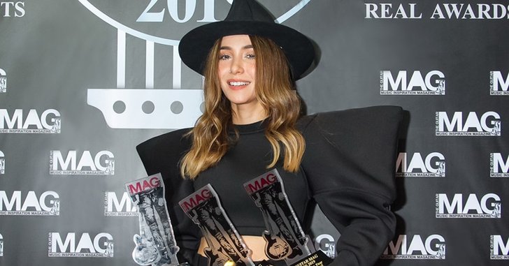 "ปาล์มมี่" ท็อปฟอร์ม! คว้า 3 รางวัลใหญ่จากเวที "The Guitar Mag Awards 2019"