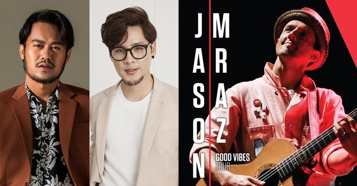"สิงโต-ทอม" ร่วมแจมเปิดคอนเสิร์ต Jason Mraz Good Vibes Tour in Bangkok 21 พ.ค. นี้