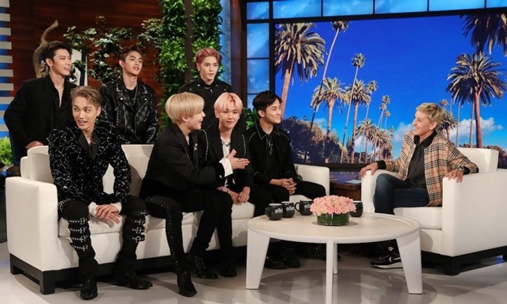 SuperM เปิดตัวยิ่งใหญ่ ออกรายการ The Ellen DeGeneres Show