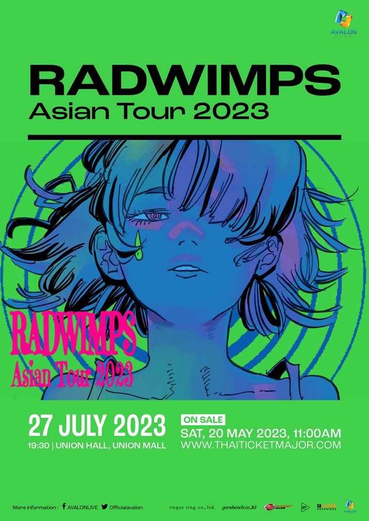 RADWIMPS Asia Tour 2023 in Thailand