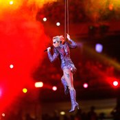 Lady Gaga at Super Bowl LI Halftime Show