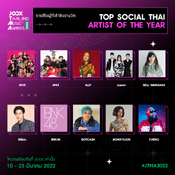 JOOX Thailand Music Awards 2022 NOMINEE