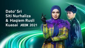 Dato' Sri Siti Nurhaliza & Haqiem Rusli Kuasai JOOX 2021