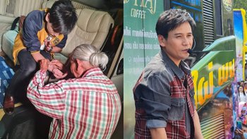 "ไผ่ พงศธร" เล่าบทสนทนาอบอุ่น หลังเจอคุณยายมาหาที่รถก่อนขึ้นเวที (ภาพ)