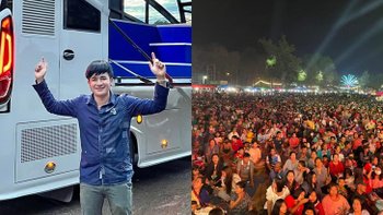 ฮือฮา! "โจ ยมนิล" คำนวนรายได้หลังแสดงที่ศาลหลักเมืองอุบลราชธานีจนวิกเกือบแตก!